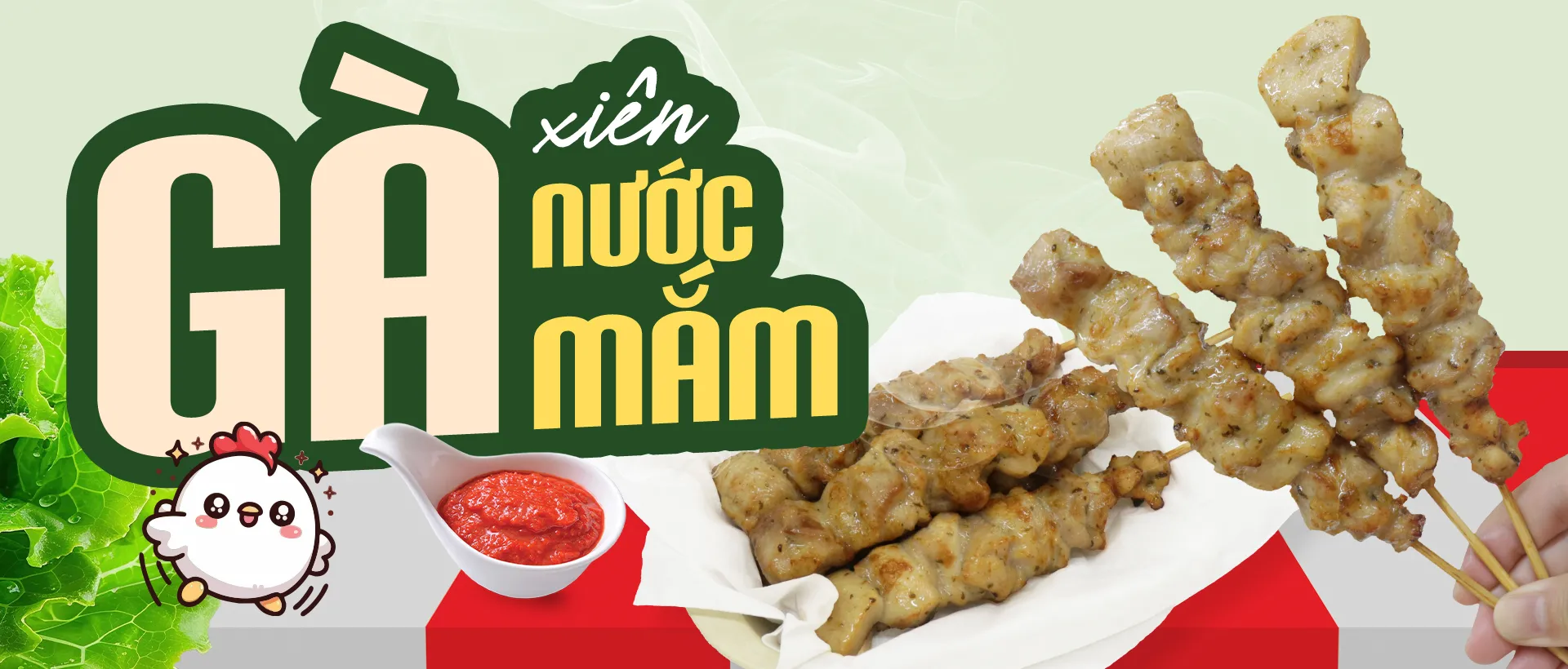 ✨GÀ XIÊN NƯỚC NẮM