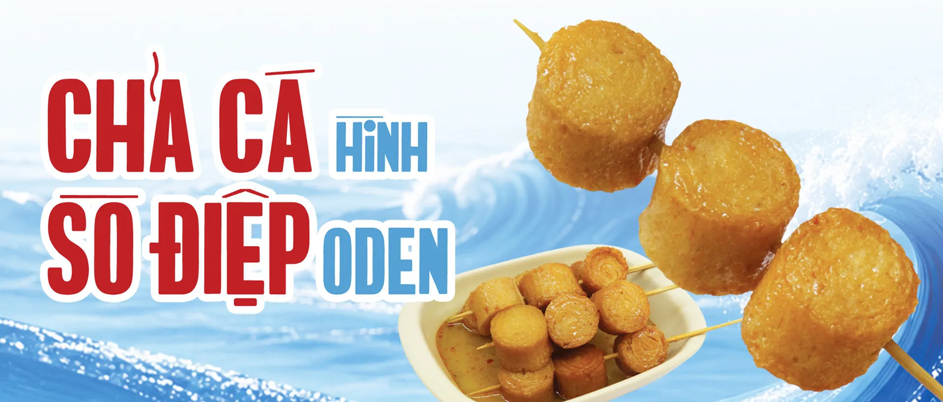 CHẢ CÁ HÌNH SÒ ĐIỆP ODEN