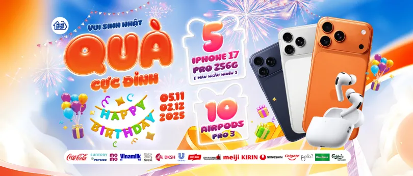 Vui sinh nhật - Quà cực đỉnh